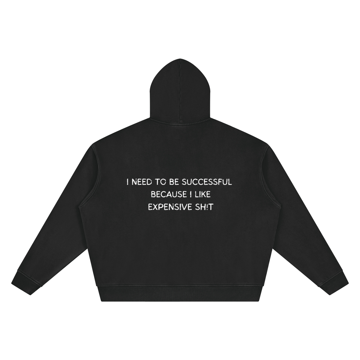 Essential Unisex Hoodie- Black