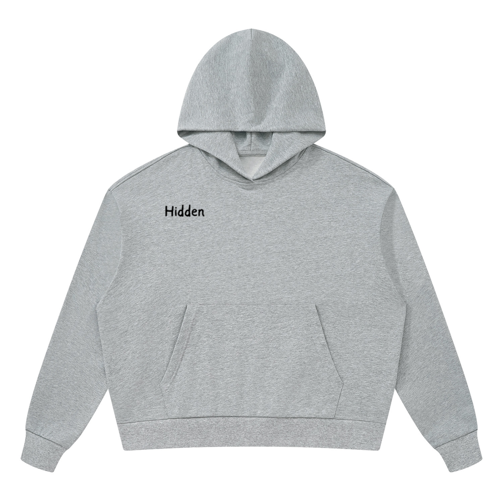 Essential Unisex Hoodie- Grey