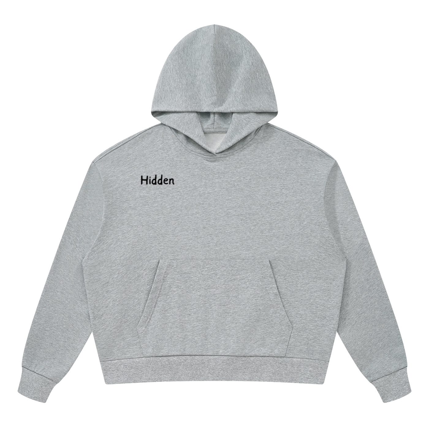Essential Unisex Hoodie- Grey