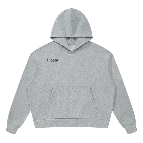 Essential Unisex Hoodie- Grey
